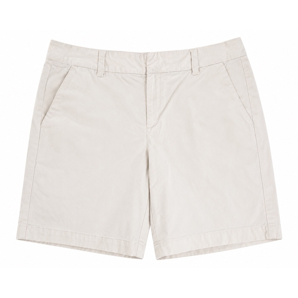 J.Crew White Bermuda Shorts Size 8 Stretch Cotton Classic Summer Preppy